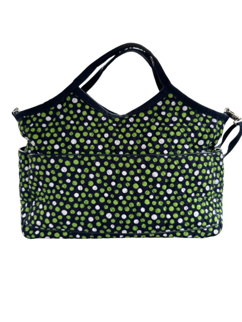 Vera Bradley Quilted Carryall Travel Bag in the "Lucky Dots" Limited Edition - Picture 11 of 16